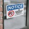 Signmission No Concealed Weapons OSHA Notice Sign, Vinyl Decal, 14in W x 10in L, 2PK OS-2PACK-NS-D-1014-L-16069 - alternate 6